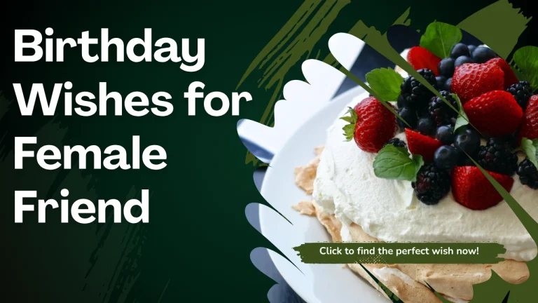 Birthday Wishes for Female Friend