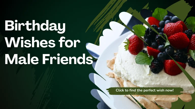 Birthday Wishes for Male Friends