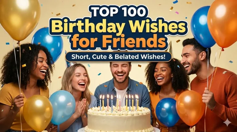 Birthday Wishes for Friends